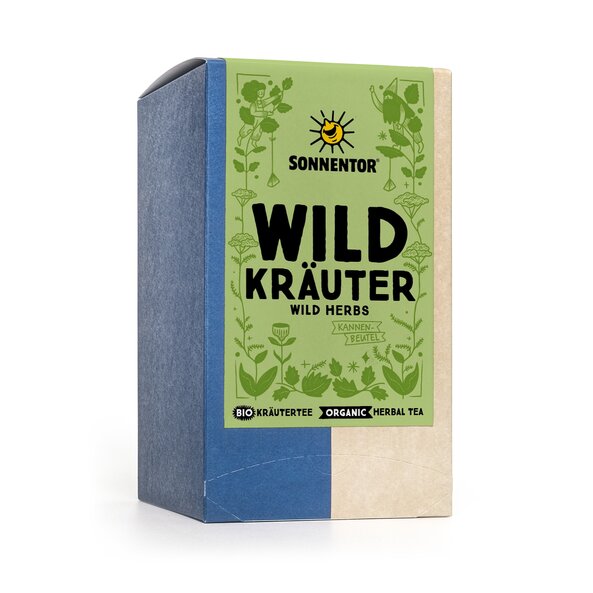 Wildkräuter Tee bio 44 g, Kannenbeutel