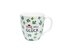 In the photo you can see the Fortune Tea Cup. On it you can see many four-leaf clovers and a ladybug.