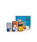 Christkindl Geschenkkarton 22,5x21,5x9 cm bio