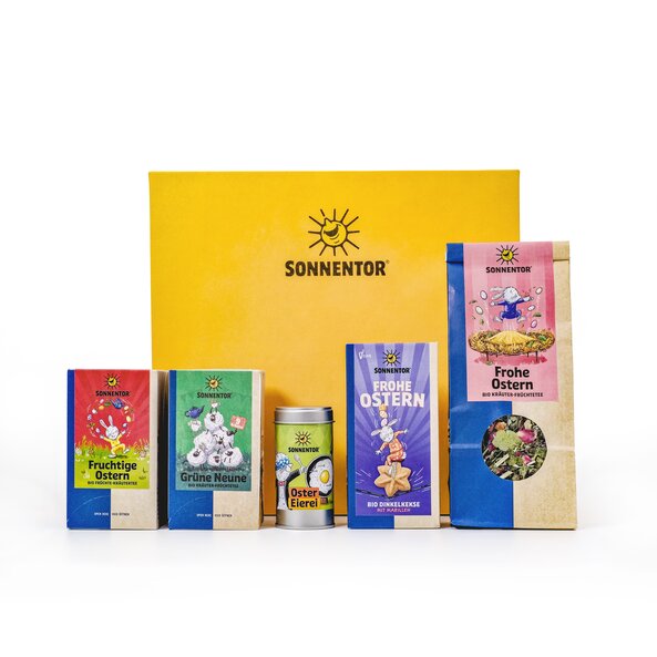 Ostern Geschenkkarton 31,5x28,5x9 cm bio | © SONNENTOR