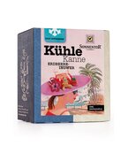 Kühle Kanne Erdbeer-Ingwer Tee bio Pyramidenbeutel | © SONNENTOR