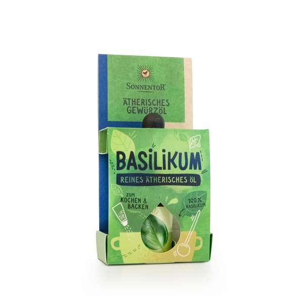 Basilikum ätherisches Gewürzöl bio 4,5 ml
