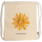 Shown is a cotton gym bag with a sun printed in the middle.