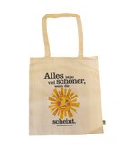 Textile bag with long handle bio