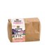Photo of a brown gianz-size pack of Ayurvedia Magic Salt. On the package is a label on the mountain in bright colors.