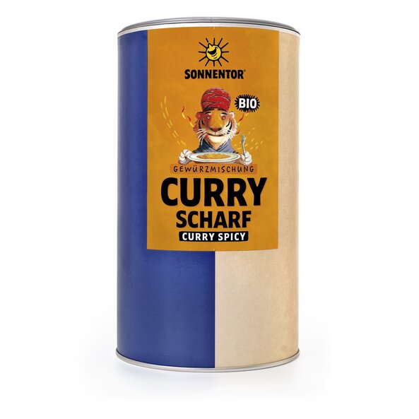 Curry scharf bio 460 g, Gastrodose groß