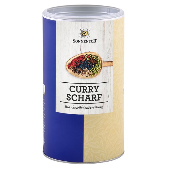 Curry scharf bio 460 g, Gastrodose groß