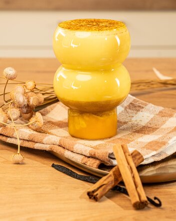 Kurkuma Kürbis Latte | © SONNENTOR