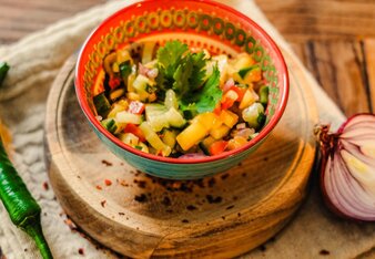 Mango Chili Salsa Sonnentor Silvester | © SONNENTOR