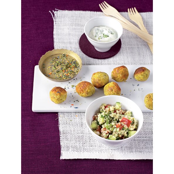 Schutzengel-Taboulé mit Falafel