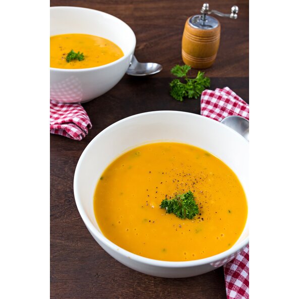 Kürbissuppe mit Hokkaido