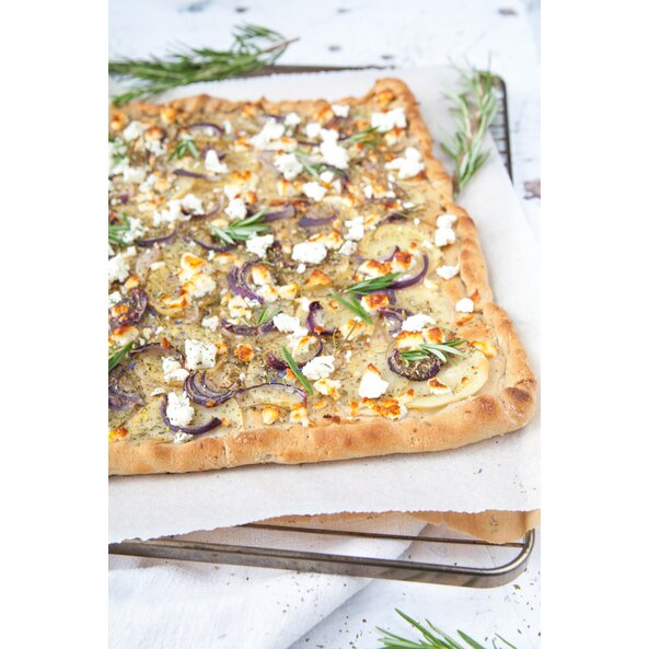 Selská bramborová pizza
