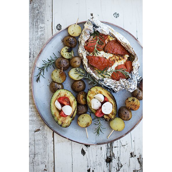 Vegetarische Grillplatte