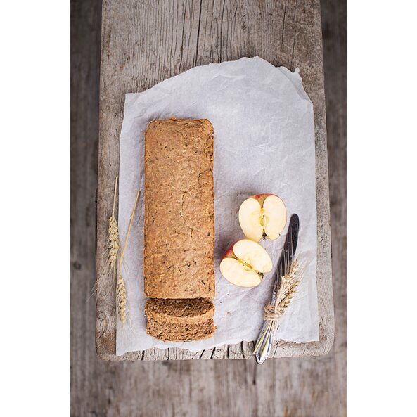Apfelbrot mit Kürbiskernen