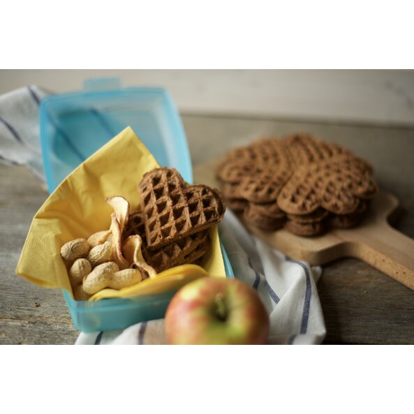 Schlaukakao-Vollkorn-Waffeln