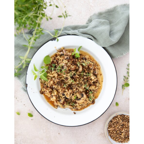 Veganes Steinpilz-Risotto