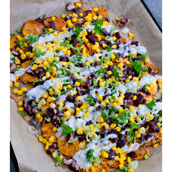 Loaded Sweet Potatoes