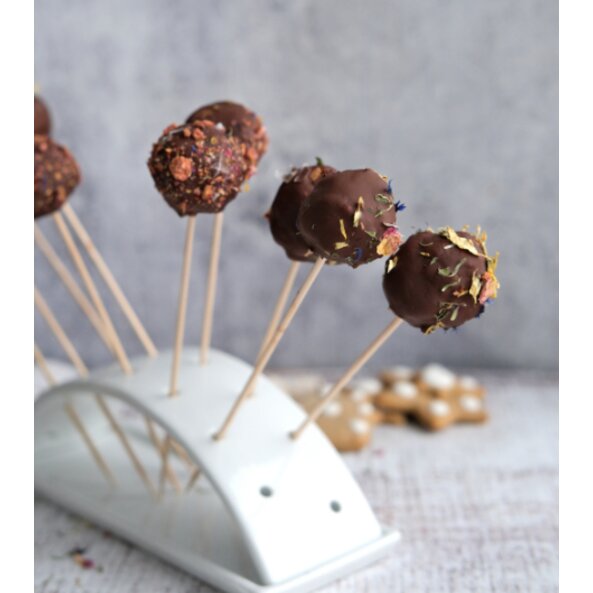 Cake pops ze zbytků cukroví
