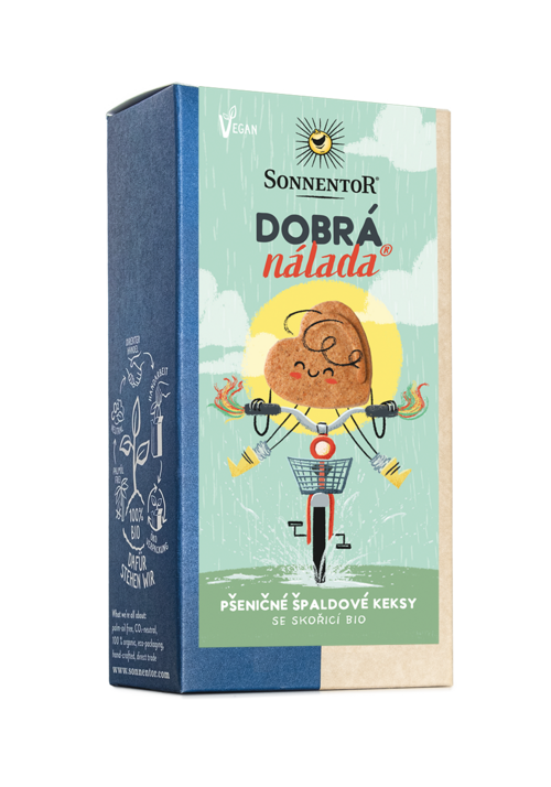 Keksy Dobrá nálada bio 125g Sonnentor