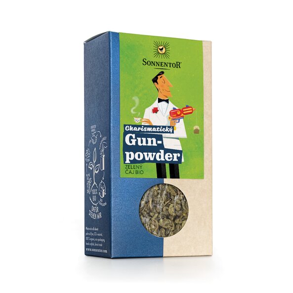 Gunpowder - zelený čaj bio syp. 100g