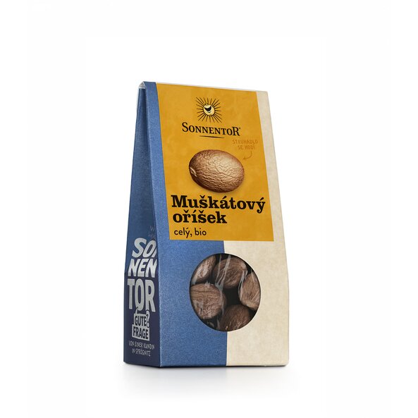 Muškátový oříšek bio, celý 25g