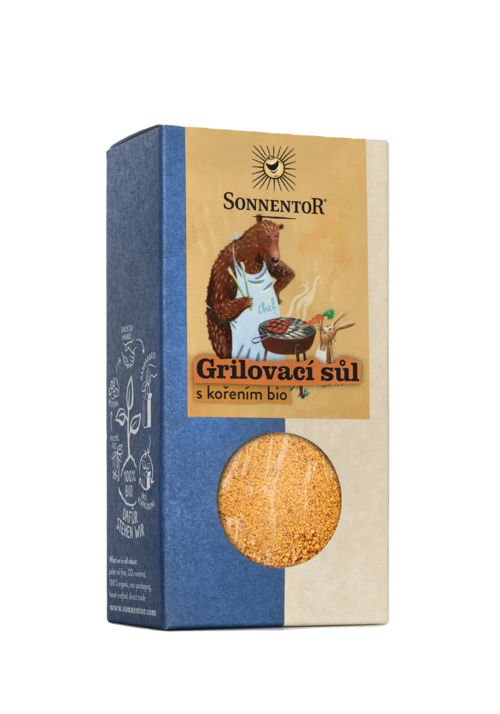 Grilovací sůl s kořením bio 100g Sonnento