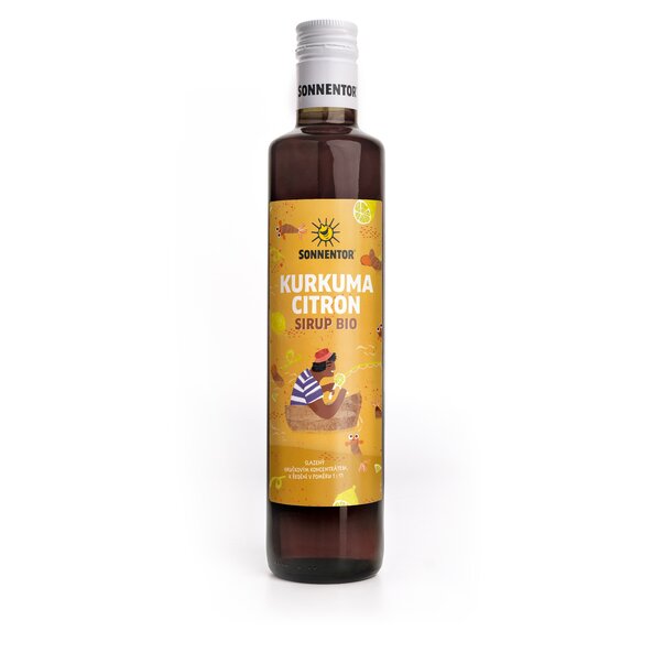 Kurkuma-citron sirup bio