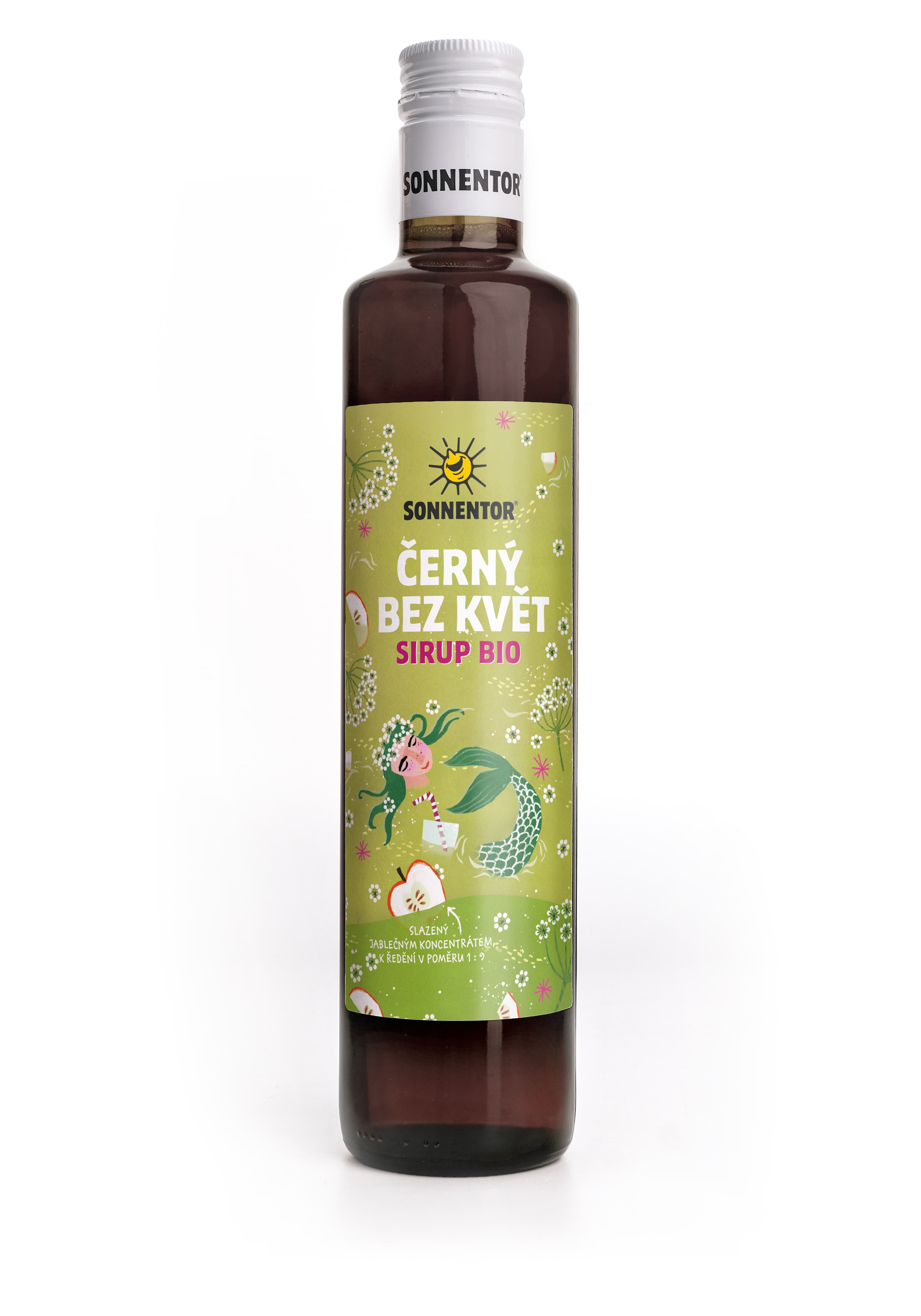Sonnentor Černý bez květ sirup bio 500 ml - balení 3 ks