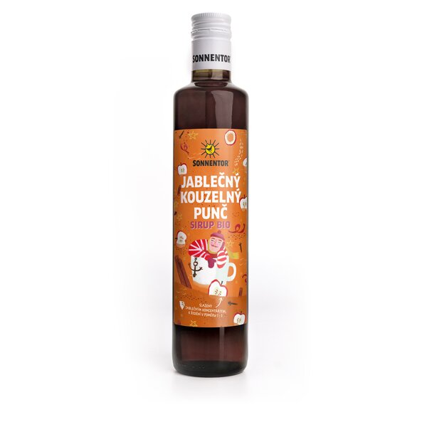Jablečný kouzelný punč-ovocný koncentrát bio 0,5l