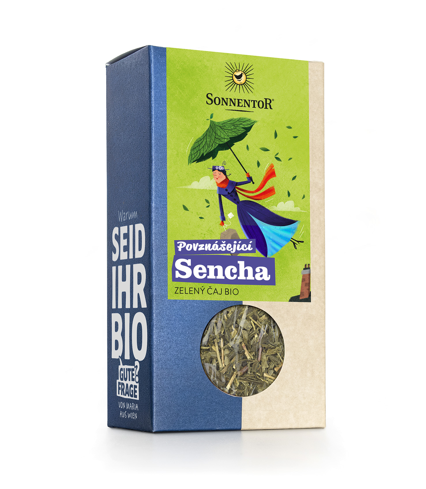 Sencha bio, zelený čaj, 70g syp.