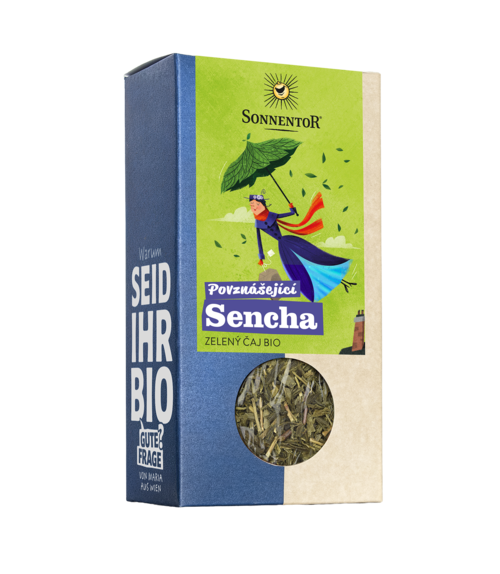 Sencha bio, zelený čaj, 70g syp.