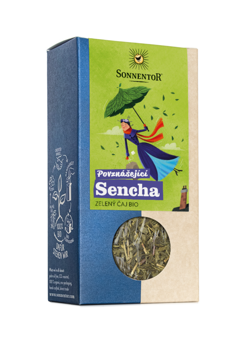Sencha bio, zelený čaj, 70g syp.