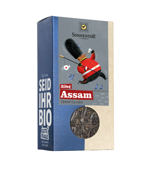 Assam bio, černý čaj, 95g syp. Bio Sonnentor