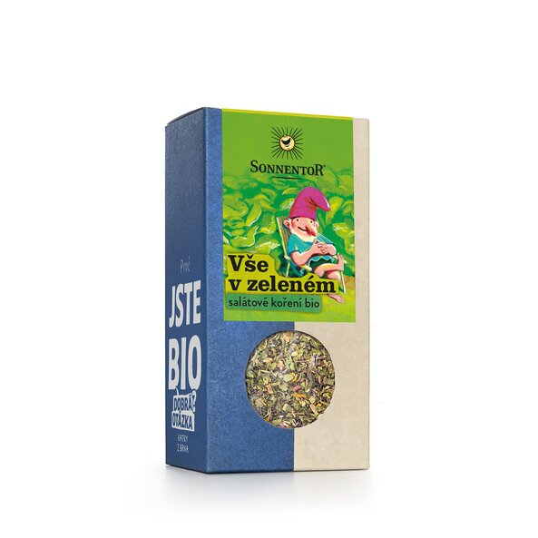 Vše v zeleném, salátové koření bio 15g