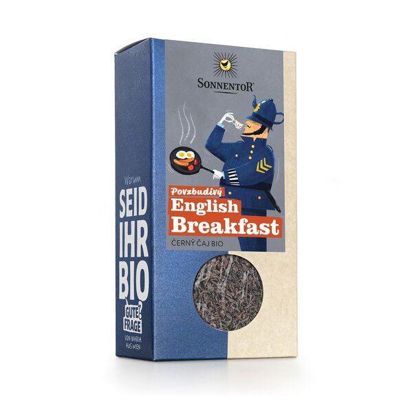 Povzbudivý English Breakfast, černý čaj bio sypaný 70 g