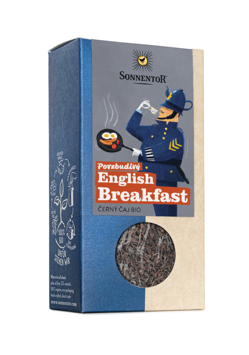 English Breakfast, černý čaj bio, 70g syp.