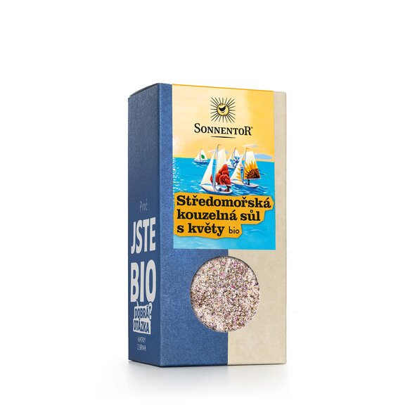 Středomořská kouzelná sůl s květy bio 120g