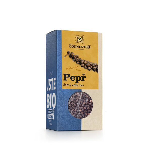 Pepř černý bio, celý 55g