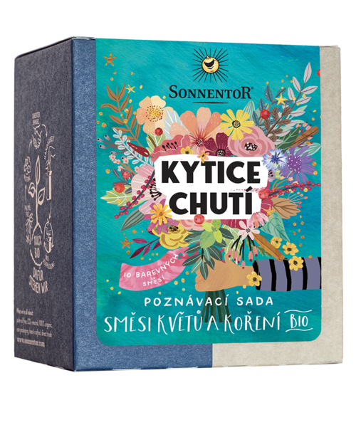 Kytice chutí poznávací sada bio, směsi květů a koření 50g Sonnentor