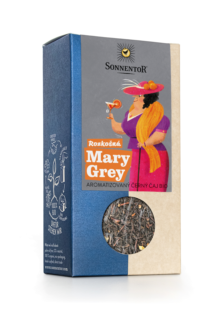Rozkošná Mary Grey bio 90 g syp.