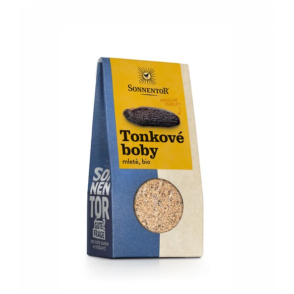 Tonkové boby bio, mleté 35 g