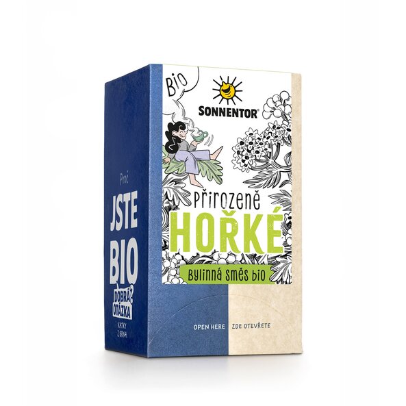Přirozeně hořké bio 32,4 g, porc. dvoukomorový