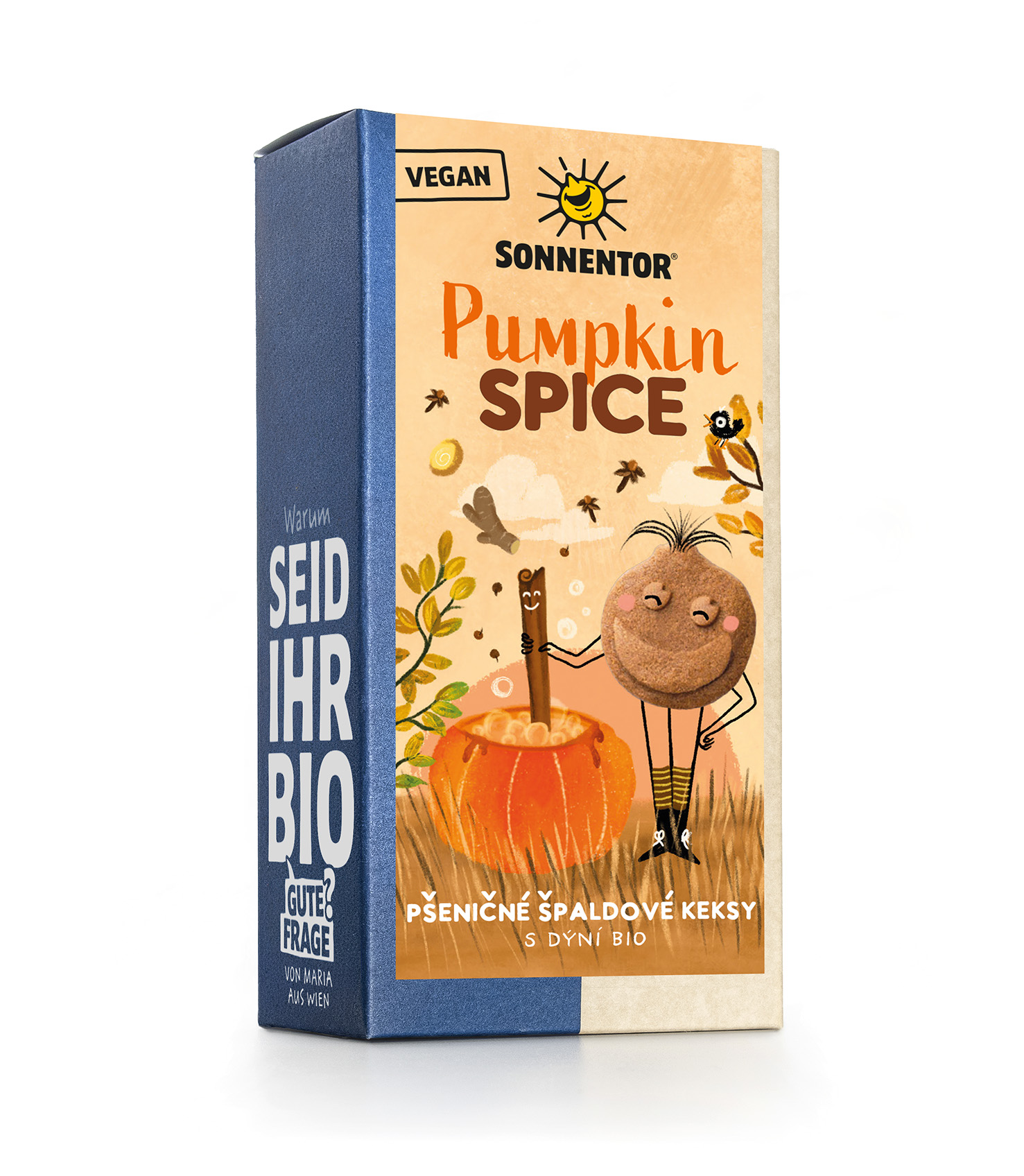 Sonnentor Keksy Pumpkin Spice bio 125 g - balení 6 ks