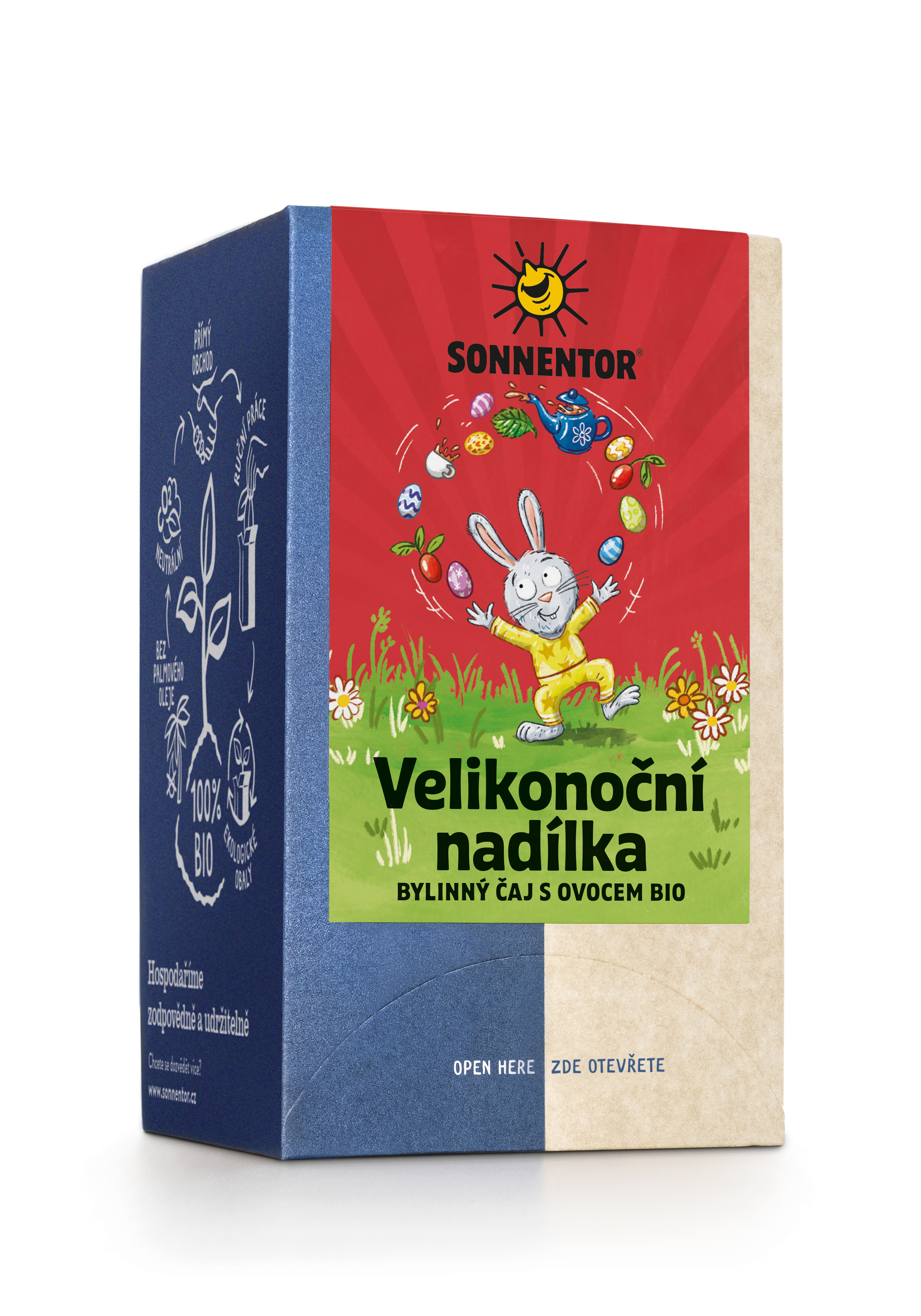 Levně Velikonoční nadílka bio 32,4 g, porc. dvoukomorový