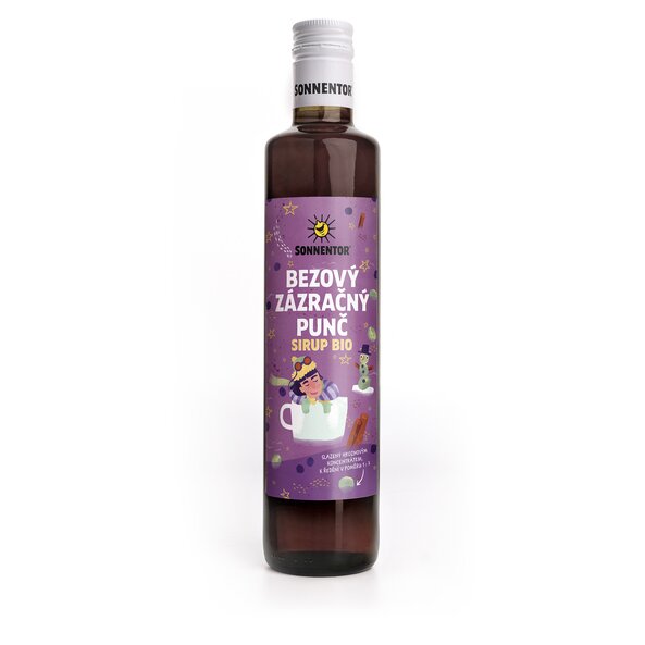 Bezový zázračný punč sirup bio 500 ml