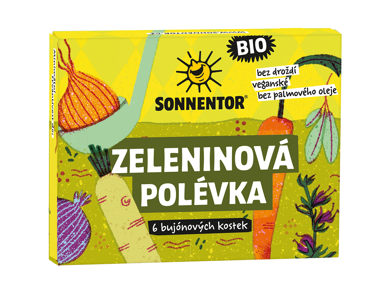 Sonnentor Zeleninová polévka sv. Hildegardy bio CZ - balení 6 ks