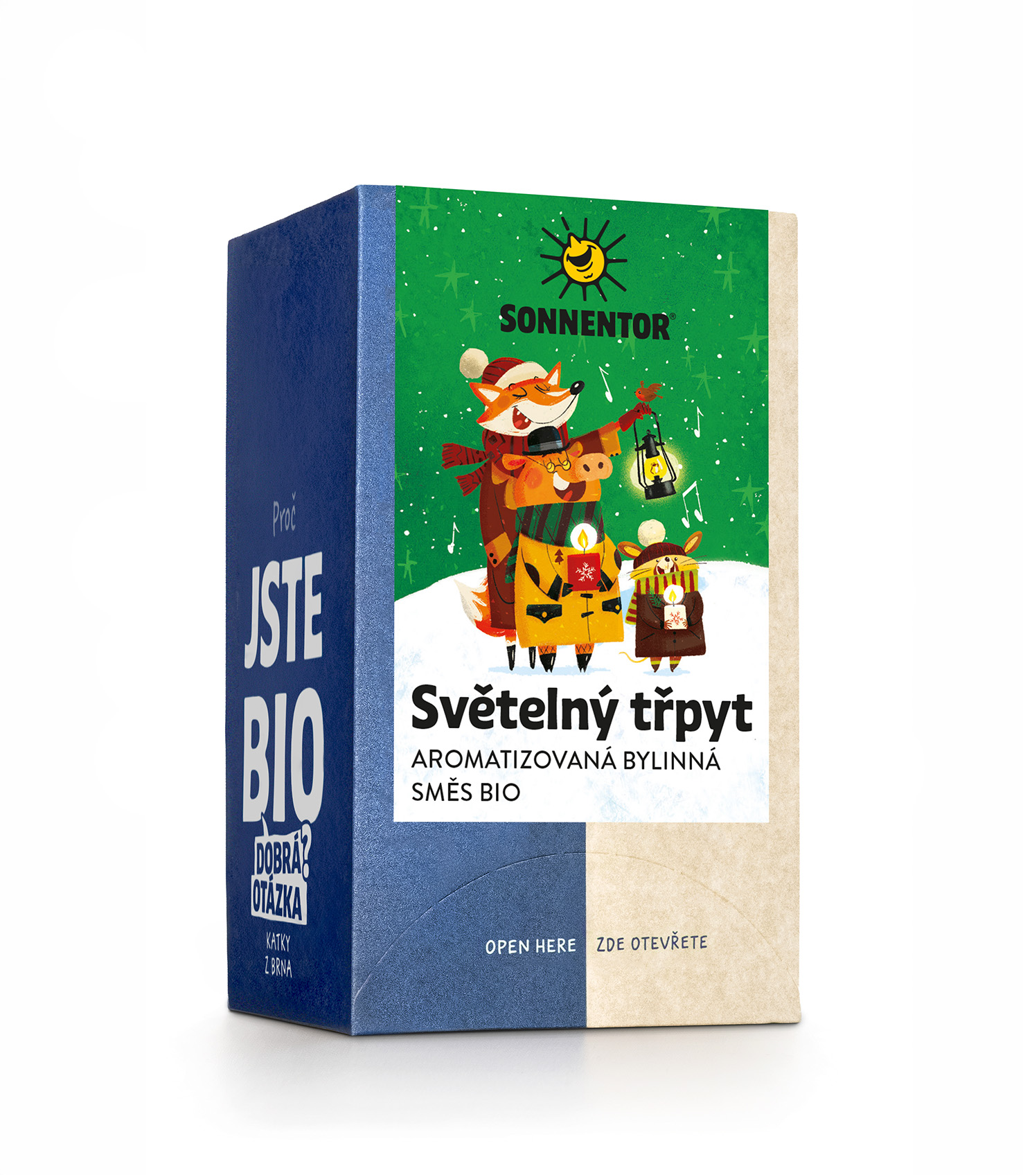 Světelný třpyt bio 27g, porc. dvoukomorový Sonnentor