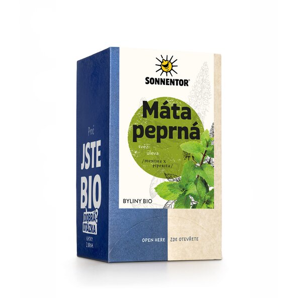 Máta peprná bio 18g porc.dvoukomorový