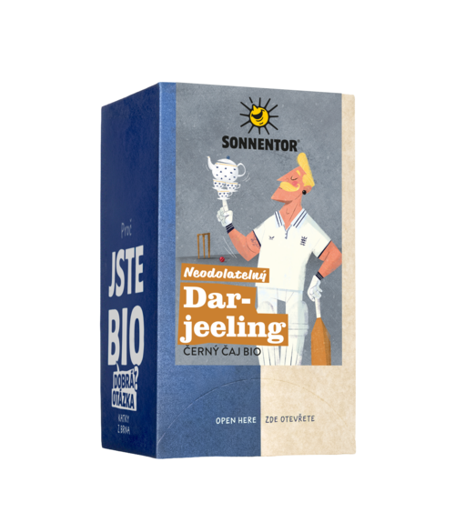 Darjeeling bio, černý čaj,  27g porc. Sonnentor