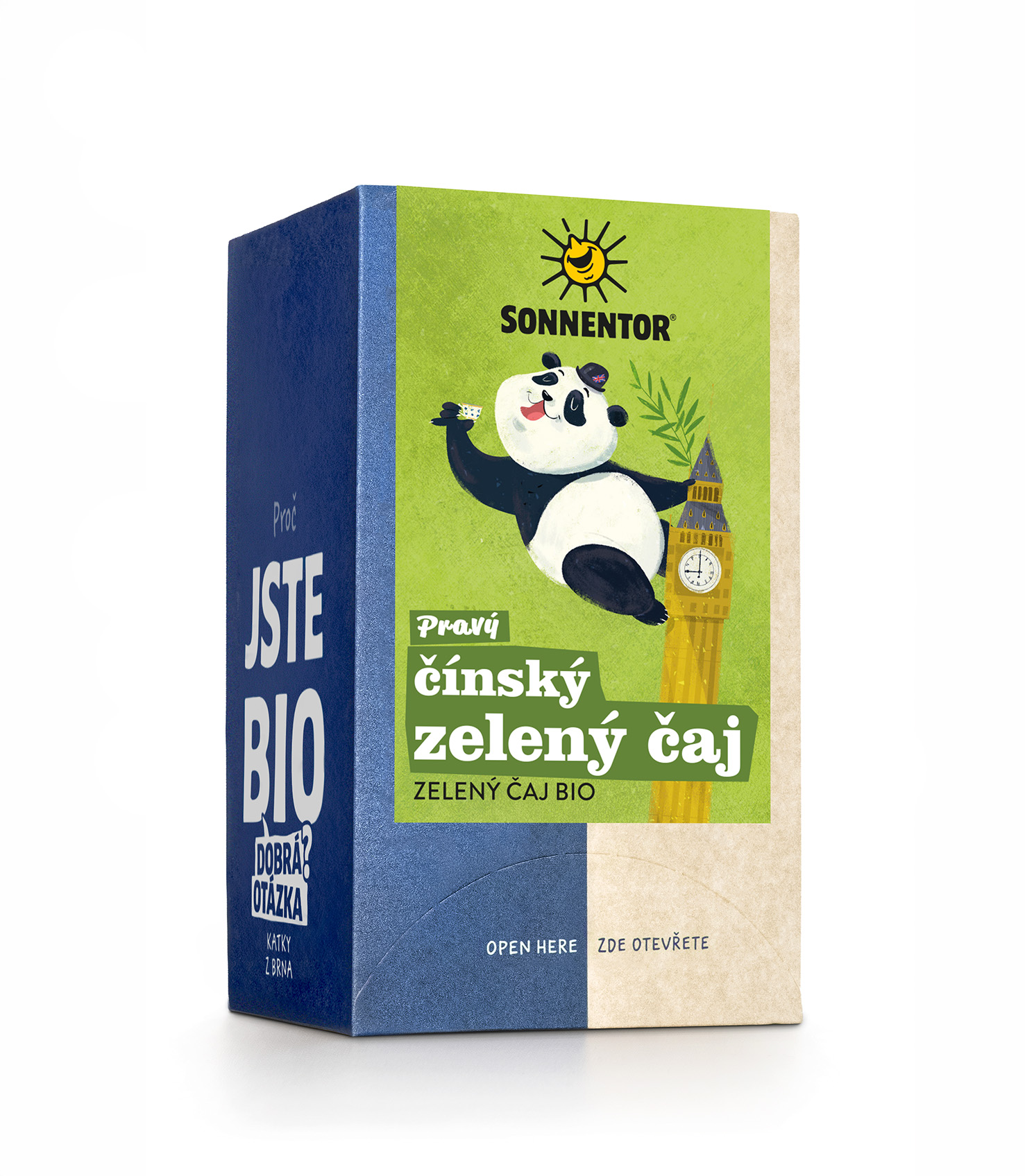 Pravý čínský zelený čaj bio 27g porc. 